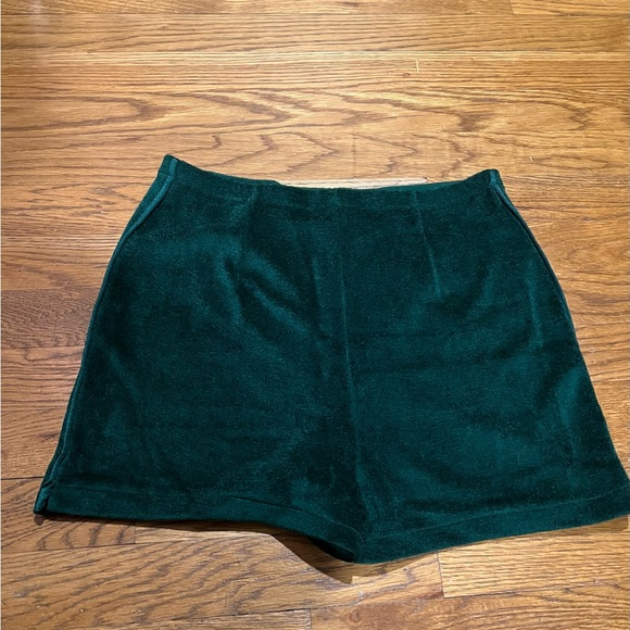 Vintage 60s/70s velour shorts EUC small - Picture 3 of 4